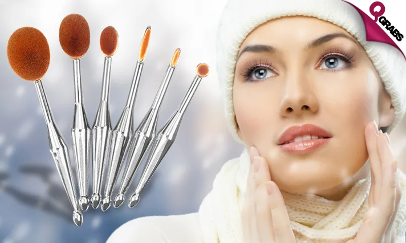 6 Piece Make Up Brush Set!